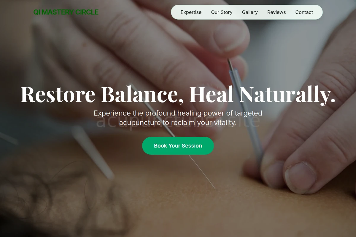 Stone Acupuncture