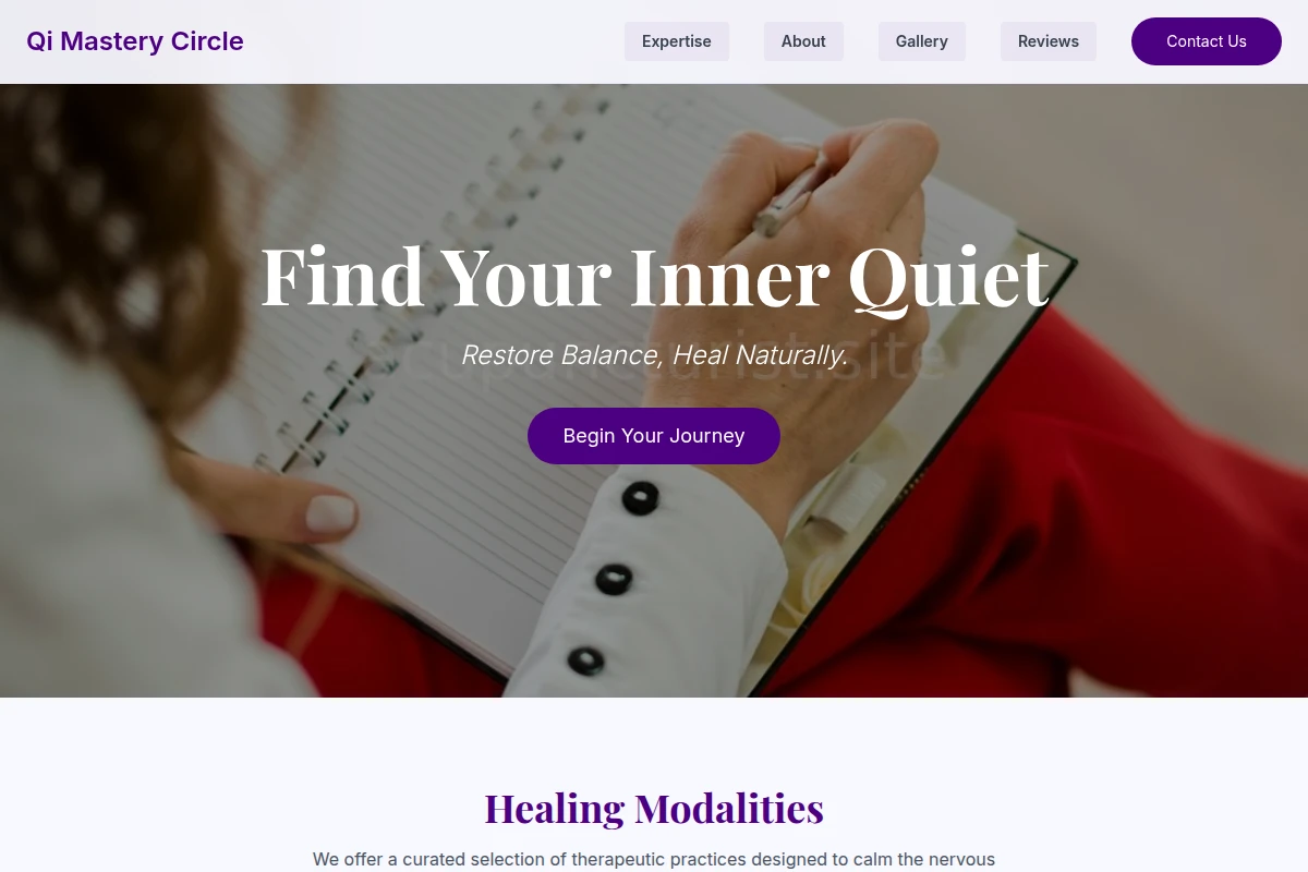 Stillness Therapy